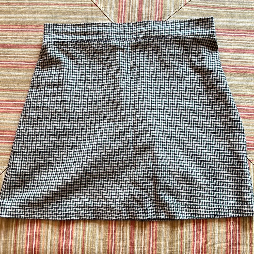 Plaid skirt